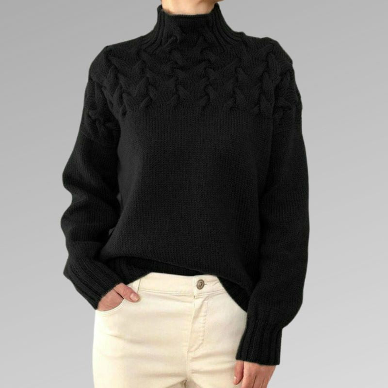 Senna | Strikket turtleneck genser for kvinner