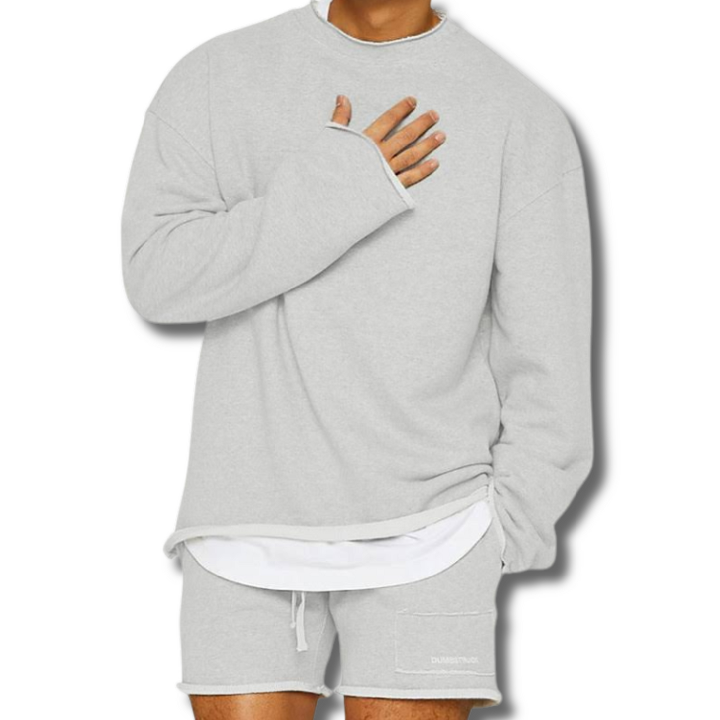 Jancko | Activewear Comfort Crew Pullover for menn 