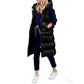 Lena | Lang puffer-vest