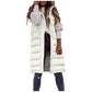 Lena | Lang puffer-vest