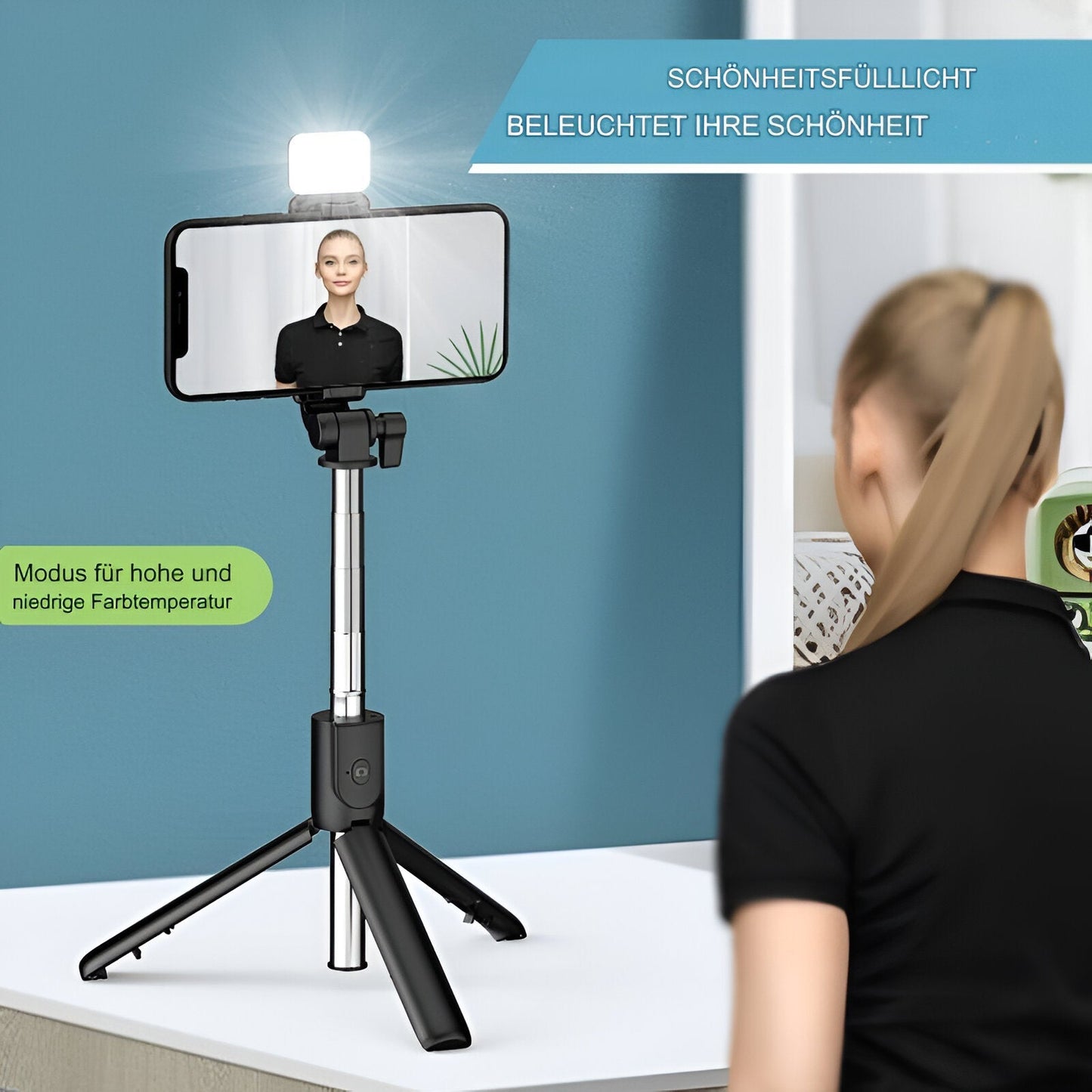 Perfekt selfiestang | gimbal stabilisator for smarttelefoner