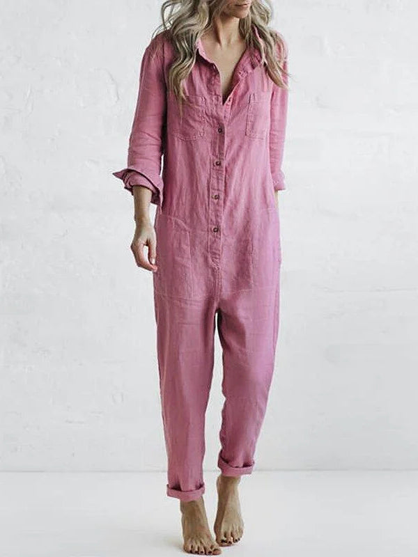 Else | Jumpsuit i bomuld med masser af lommer