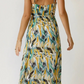 Sisi | Printed sling V-neck sleeveless summer dress