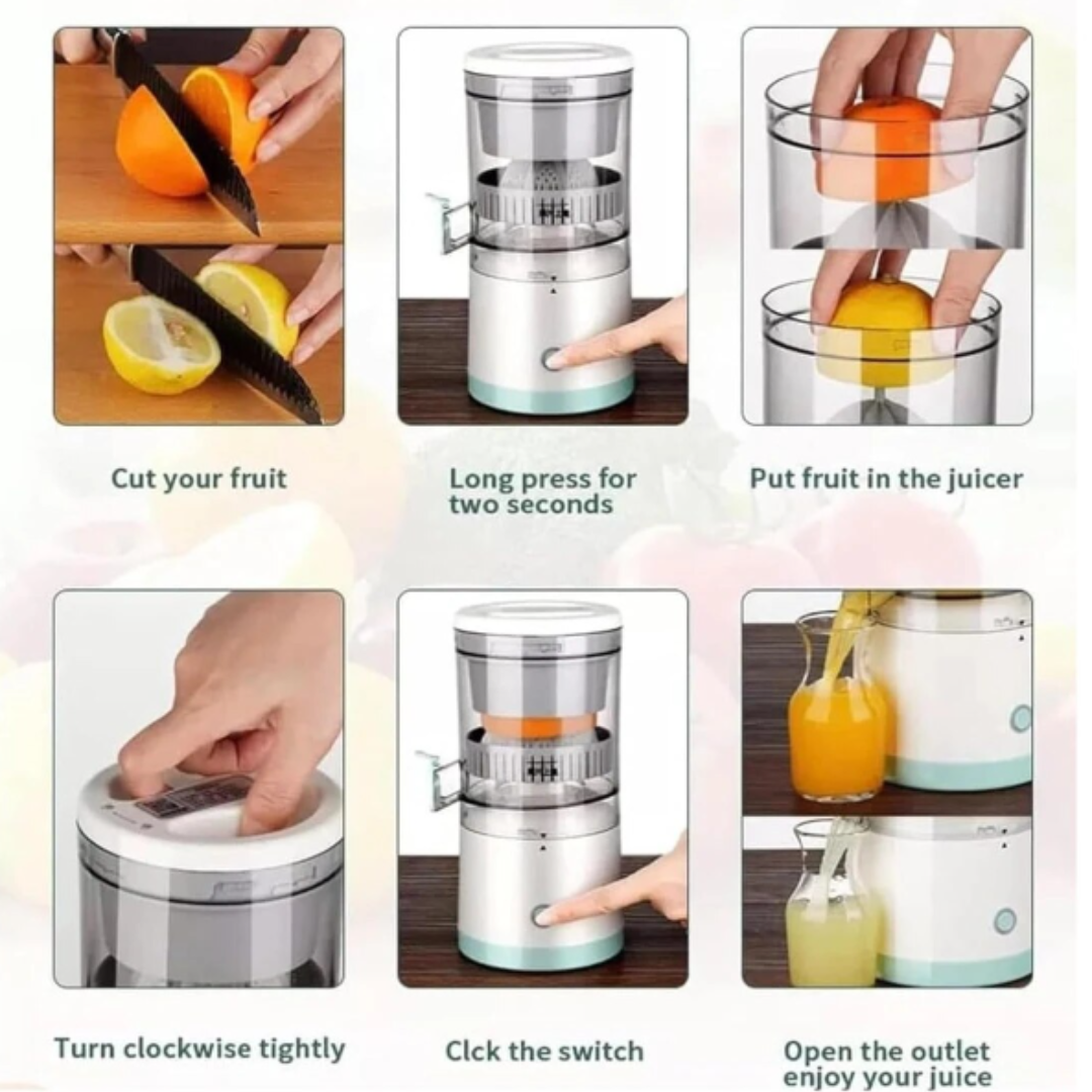 EasyJuice | Kompakt batteridrevet juicer for en sunn livsstil