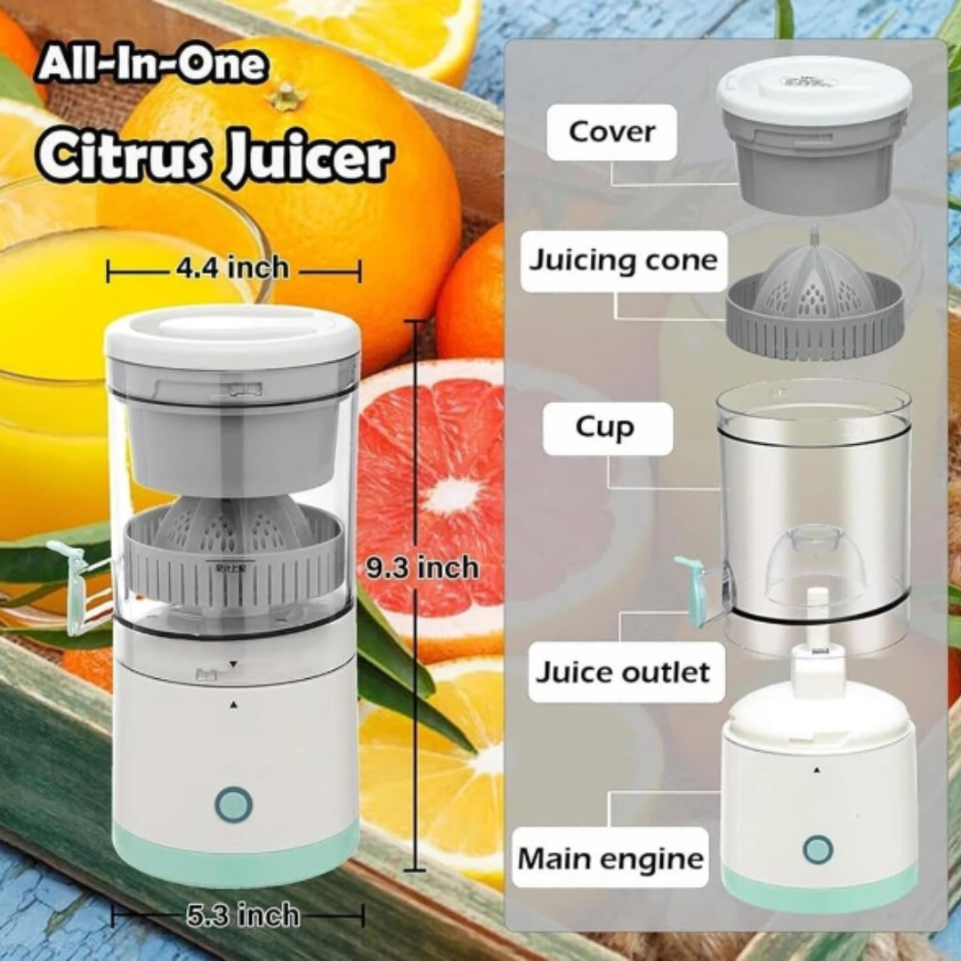 EasyJuice | Kompakt batteridrevet juicer for en sunn livsstil