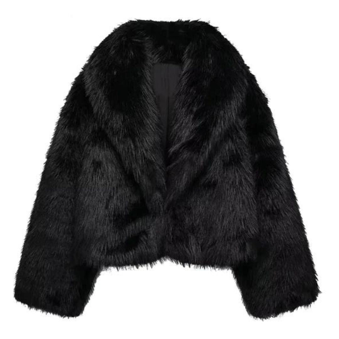 Gianna | Moderigtig faux fur-frakke