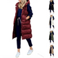 Lena | Lang puffer-vest