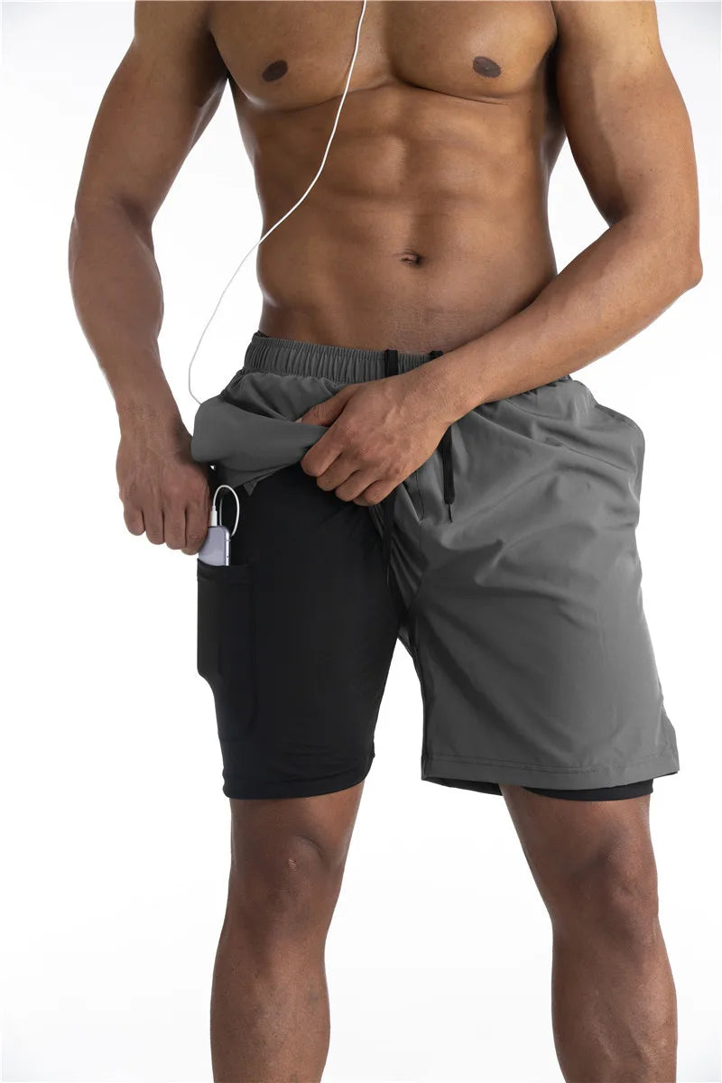 Swift | Leichte Laufshorts mit Handytasche