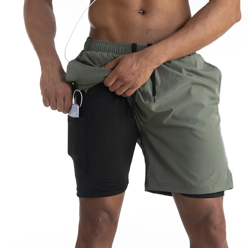 Swift | Leichte Laufshorts mit Handytasche