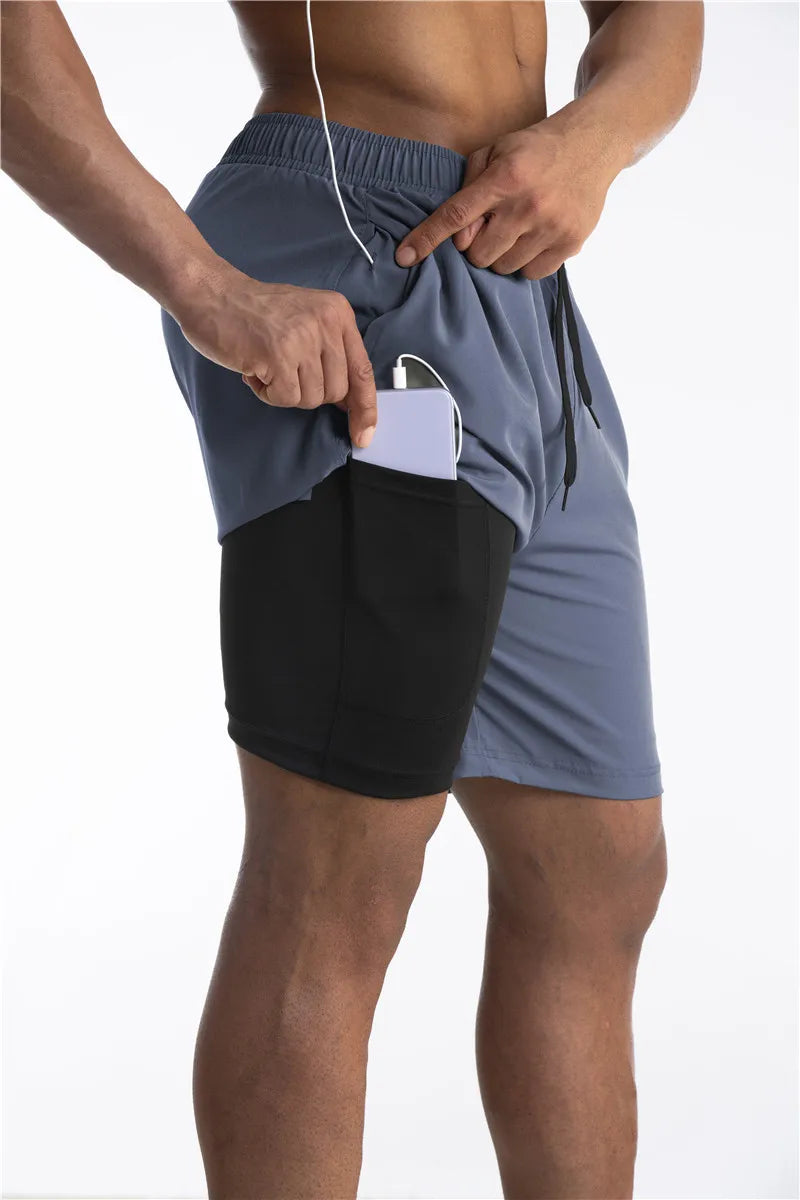 Swift | Leichte Laufshorts mit Handytasche