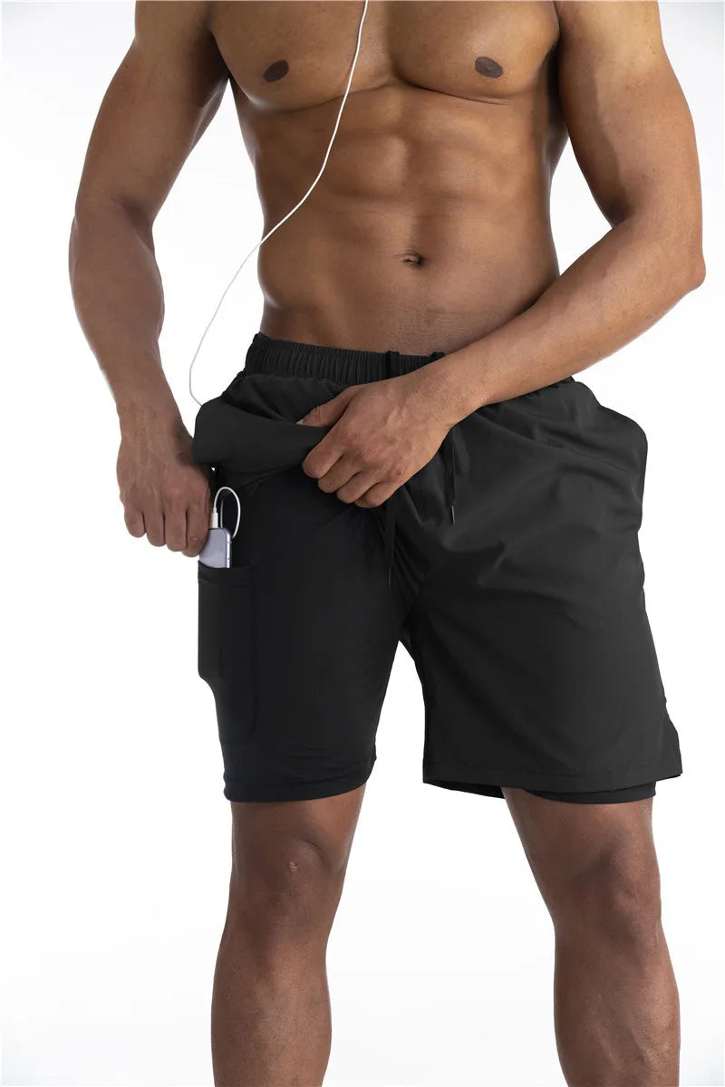 Swift | Leichte Laufshorts mit Handytasche