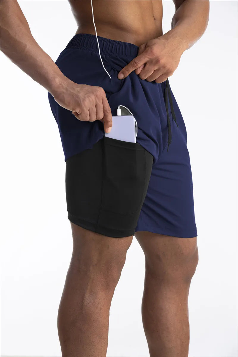 Swift | Leichte Laufshorts mit Handytasche