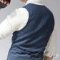 Dirk | Denim-vest med knapper