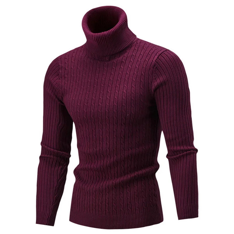 Konstantin | Strikket genser med turtleneck