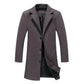 Luke | Elegant trenchcoat i ullblanding for menn 