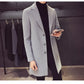 Luke | Elegant trenchcoat i ullblanding for menn 