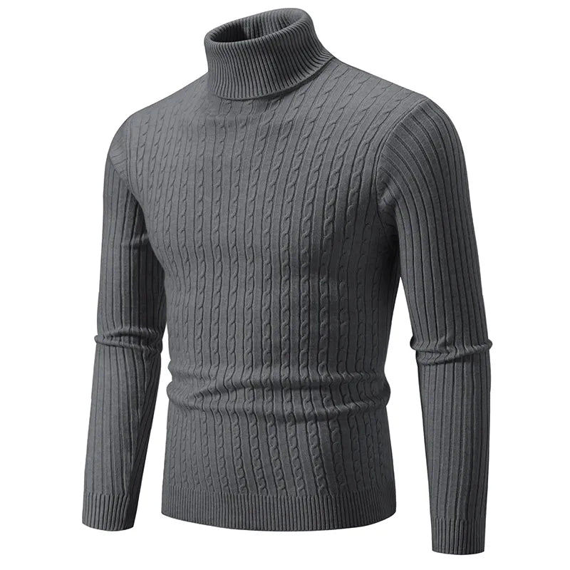 Konstantin | Strikket genser med turtleneck