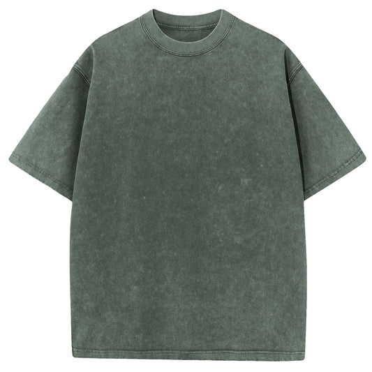 Jimmy | Vintage Oversized O-Neck skjorte 5-pak