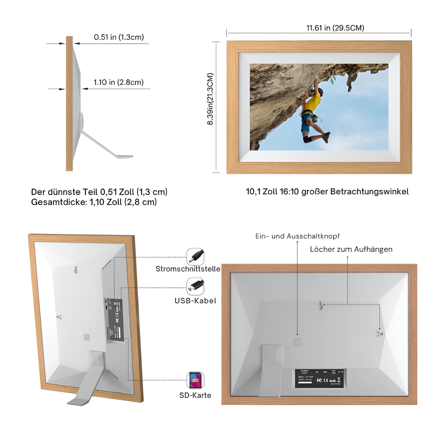 SnapFrame | Smart digital WiFi-ramverk