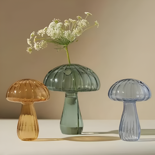 Soppvase | Fargerik soppvase i glass Home Decor