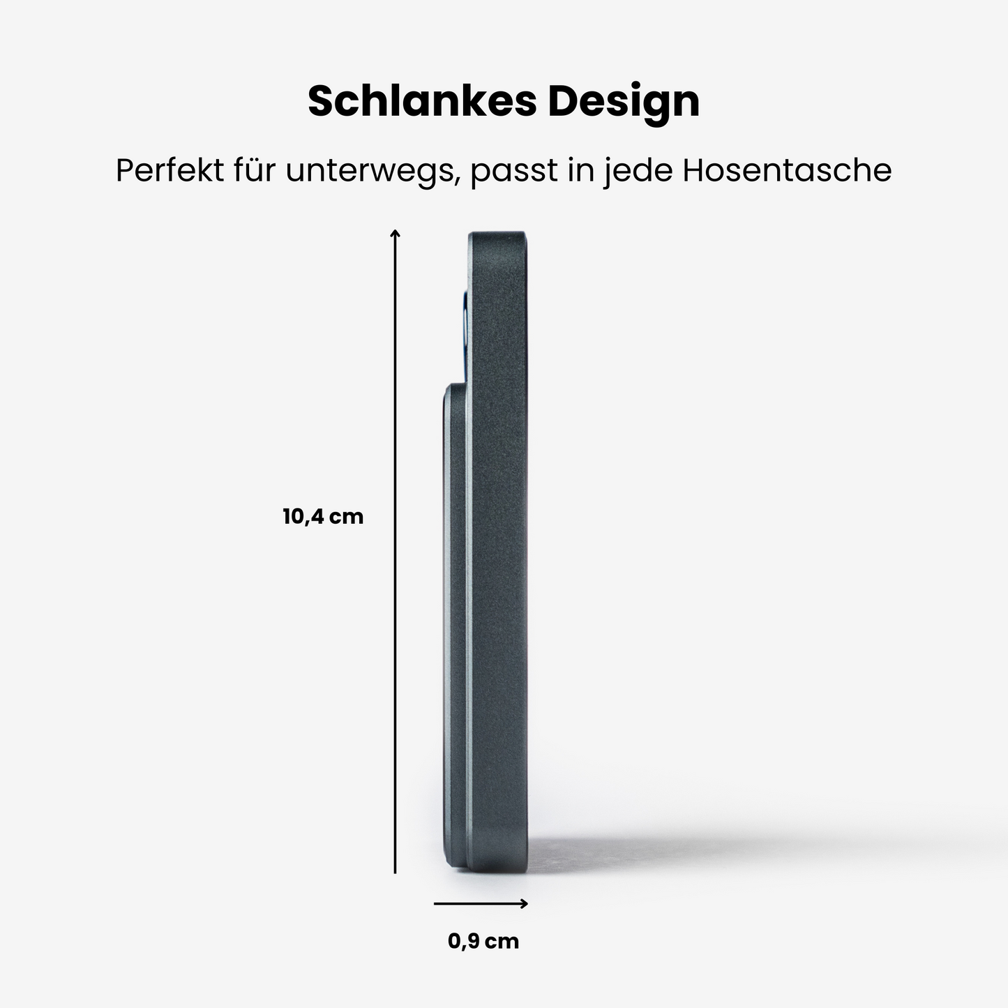 PowerCharge | Nano Magsafe powerbank for iphone og QI-kompatibel